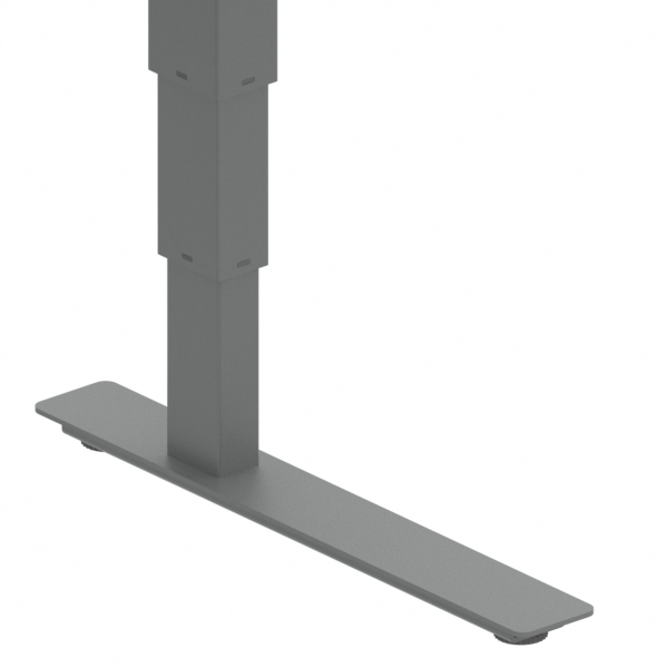 Electric Desk FrameElectric Desk Frame | WidthWidth 152-091 cmcm | Silver