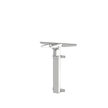 Electric Desk FrameElectric Desk Frame | WidthWidth 54 cmcm | White