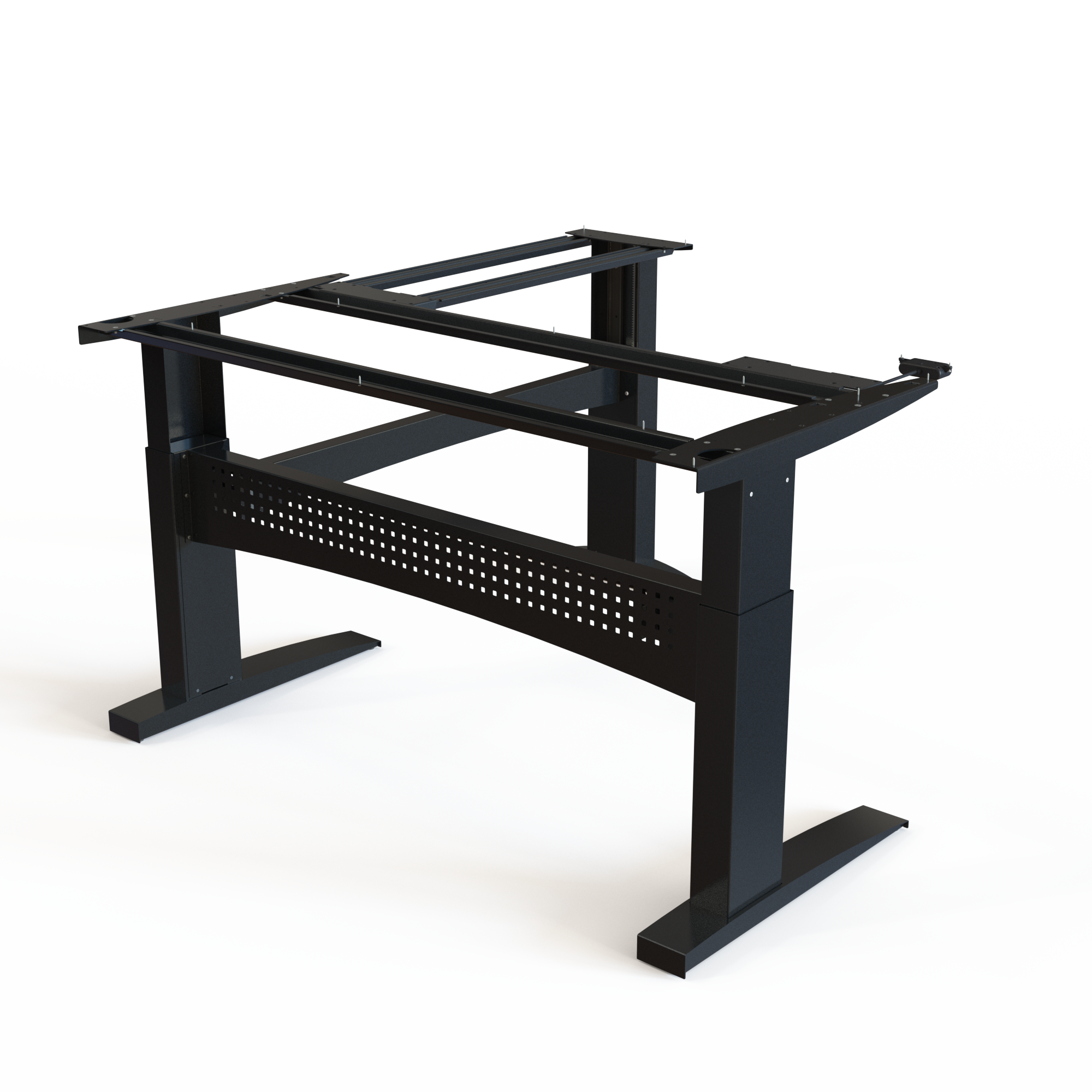 Electric Desk FrameElectric Desk Frame | WidthWidth 156-156 cmcm | Black 