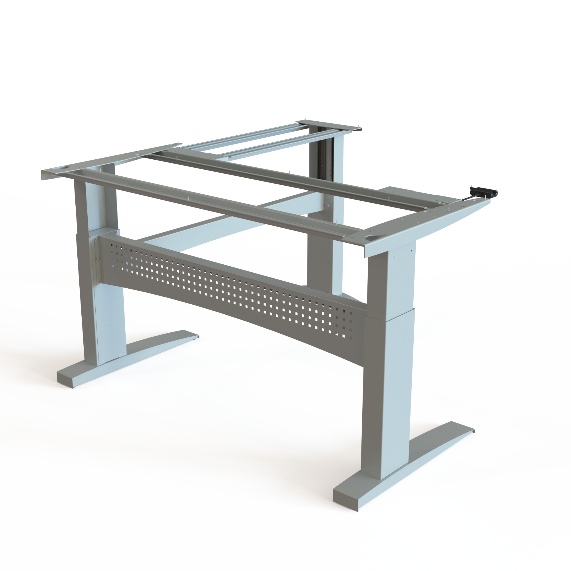 Electric Desk FrameElectric Desk Frame | WidthWidth 156-156 cmcm | Silver