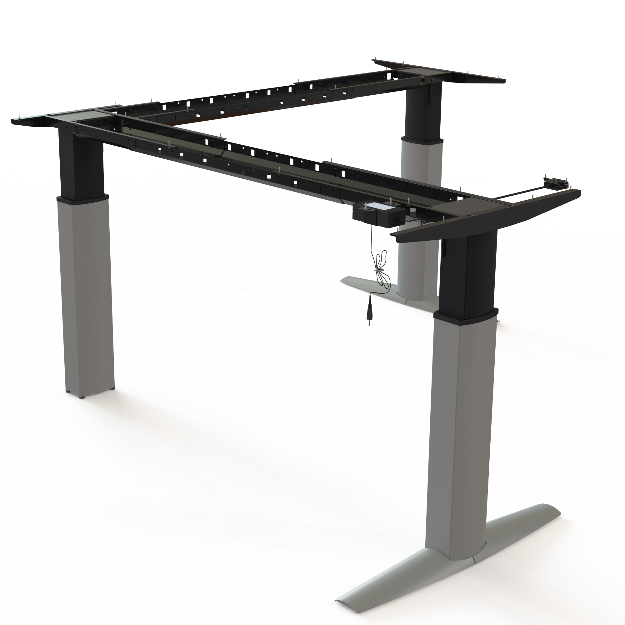Electric Desk FrameElectric Desk Frame | WidthWidth 190-190 cmcm | Silver
