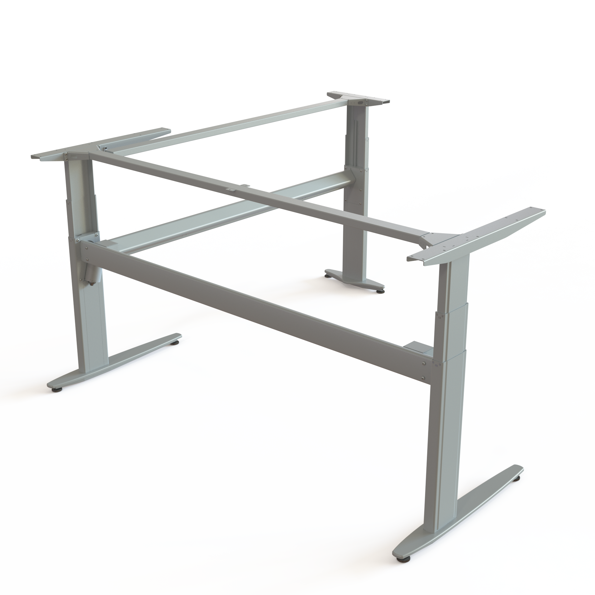 Electric Desk FrameElectric Desk Frame | WidthWidth 172-172 cmcm | Silver