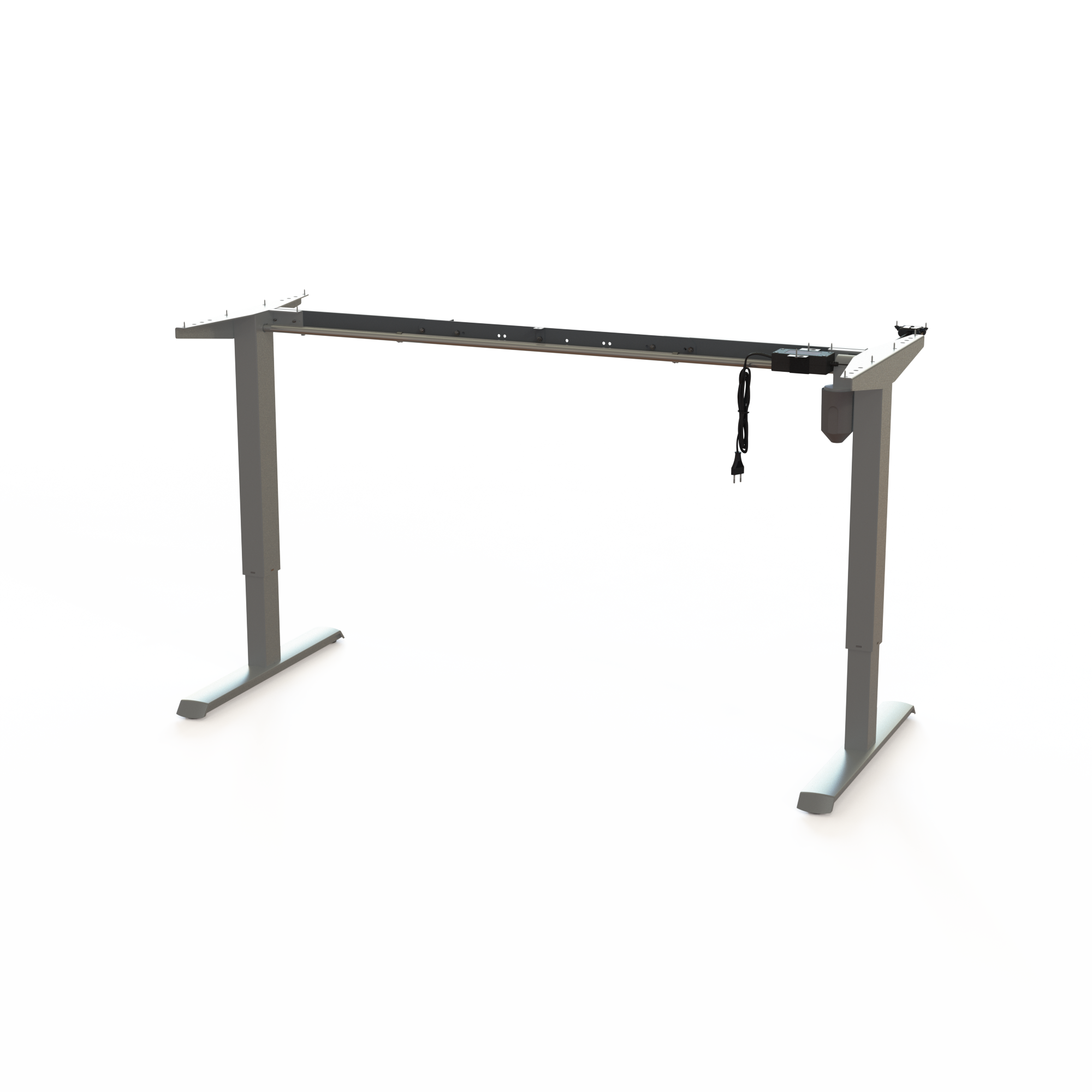 Electric Desk FrameElectric Desk Frame | WidthWidth 132-172 cmcm | Silver