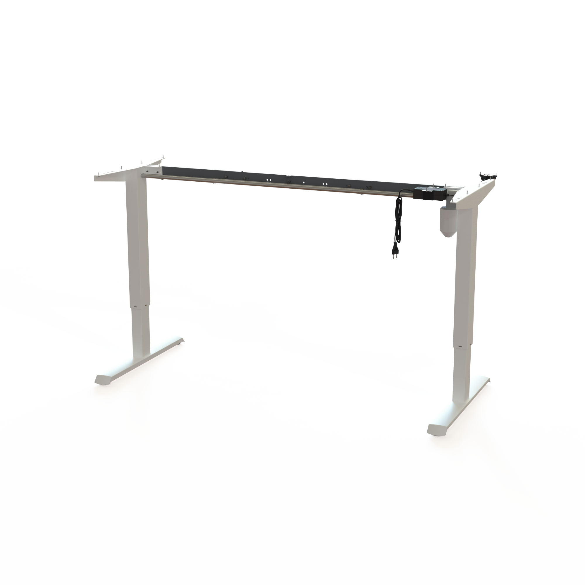Electric Desk FrameElectric Desk Frame | WidthWidth 132-172 cmcm | White
