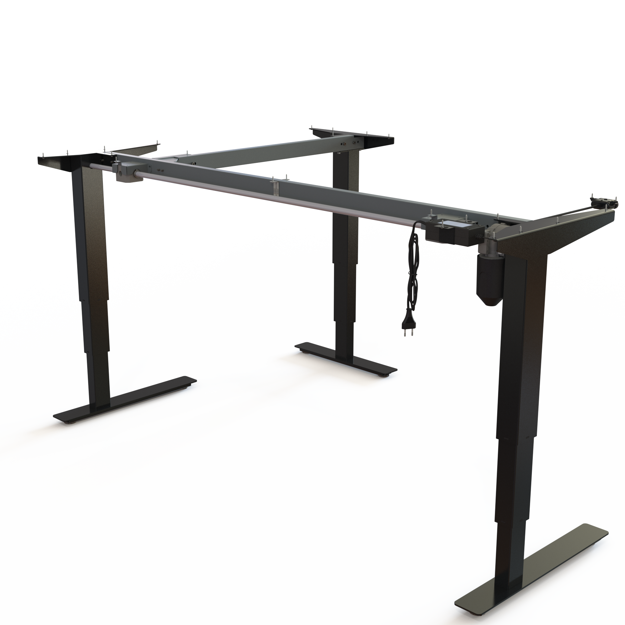 Electric Desk FrameElectric Desk Frame | WidthWidth 172-115 cmcm | Black 