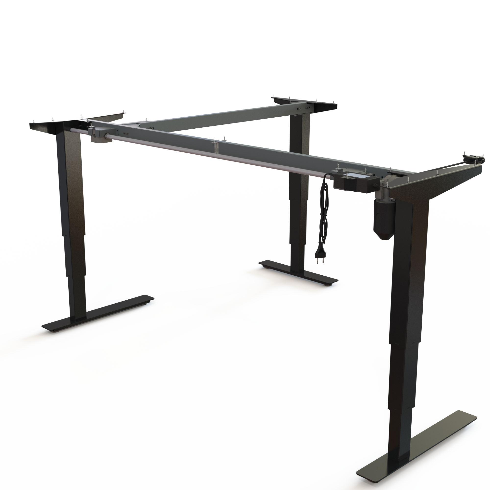 Electric Desk FrameElectric Desk Frame | WidthWidth 172-142 cmcm | Black 
