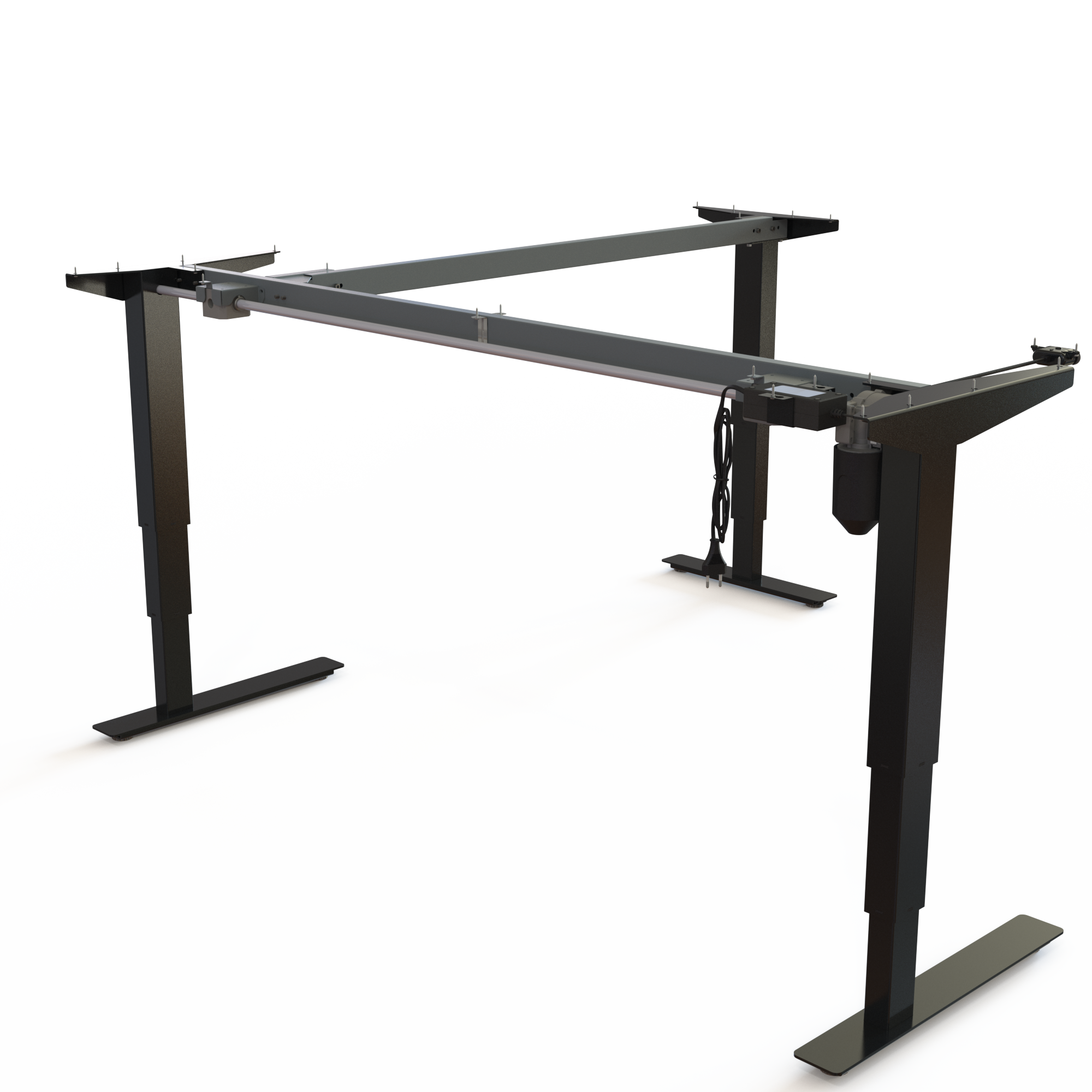 Electric Desk FrameElectric Desk Frame | WidthWidth 172-172 cmcm | Black 
