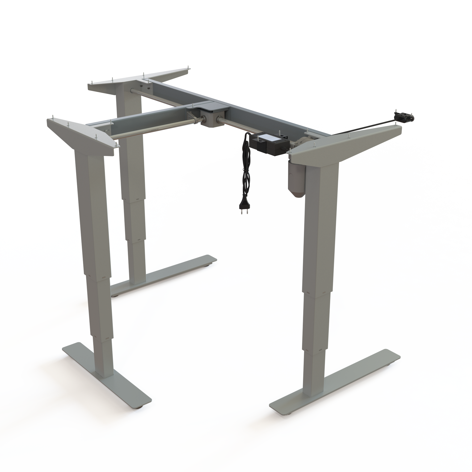 Electric Desk FrameElectric Desk Frame | WidthWidth 112-091 cmcm | Silver
