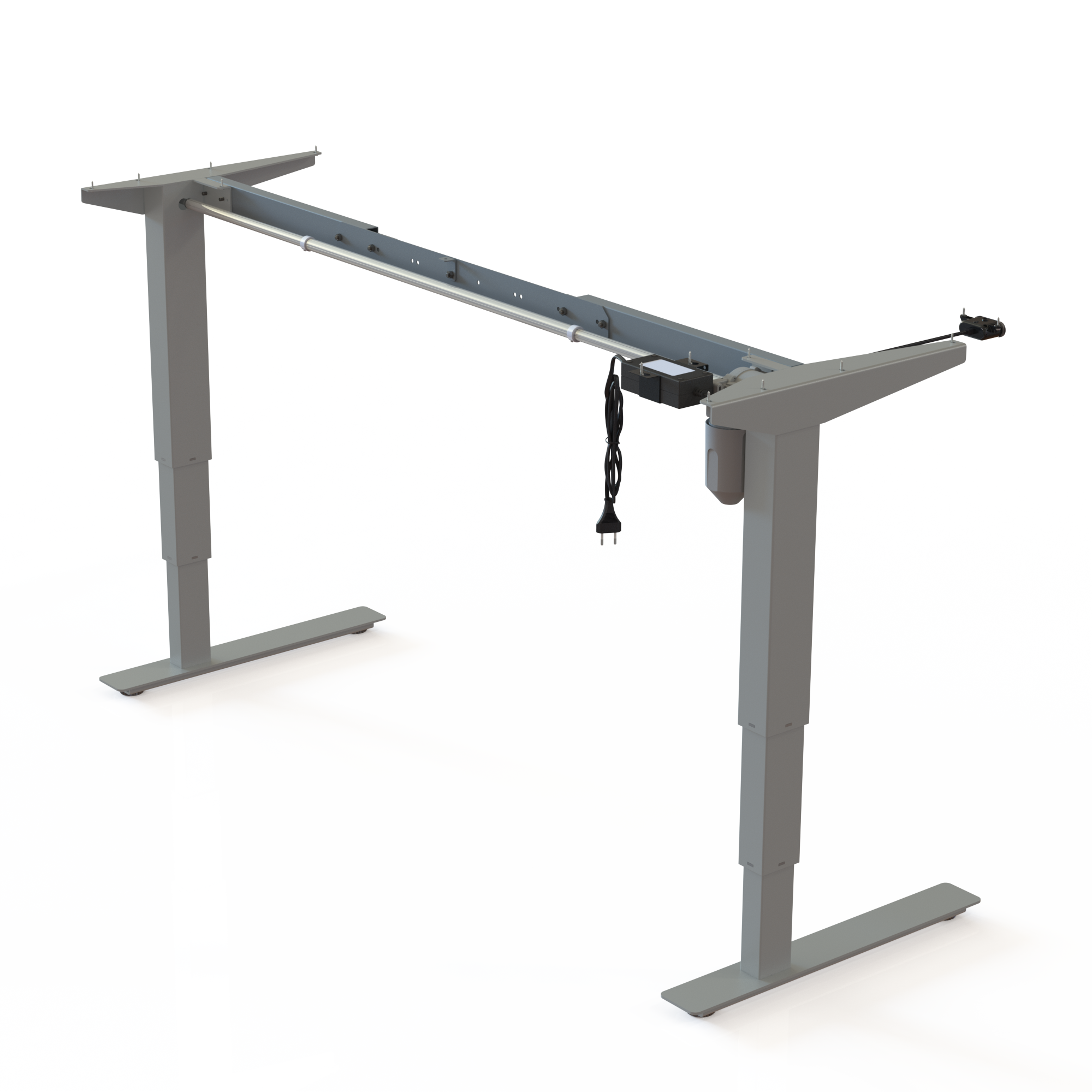 Electric Desk FrameElectric Desk Frame | WidthWidth 112-152 cmcm | Silver