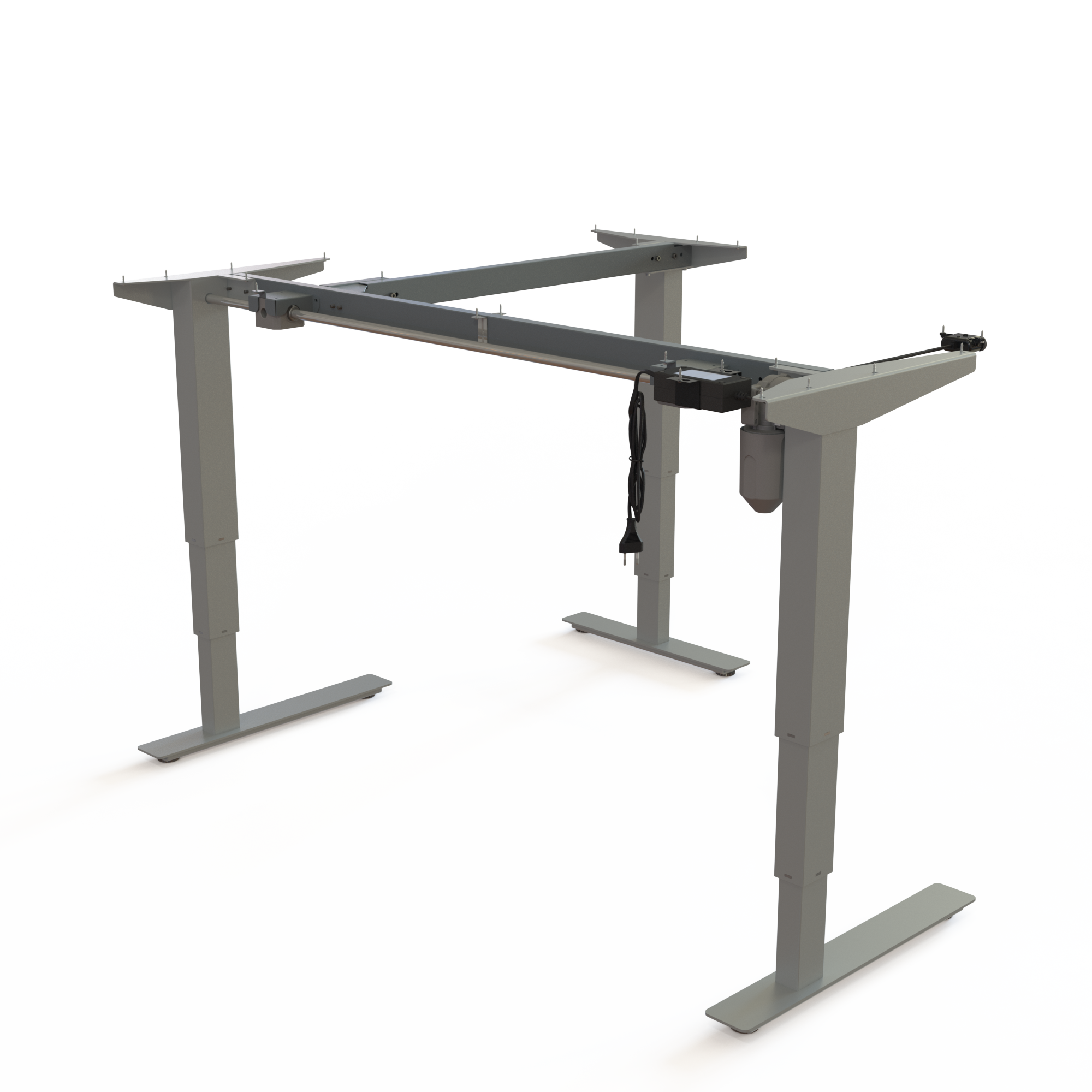 Electric Desk FrameElectric Desk Frame | WidthWidth 142-115 cmcm | Silver
