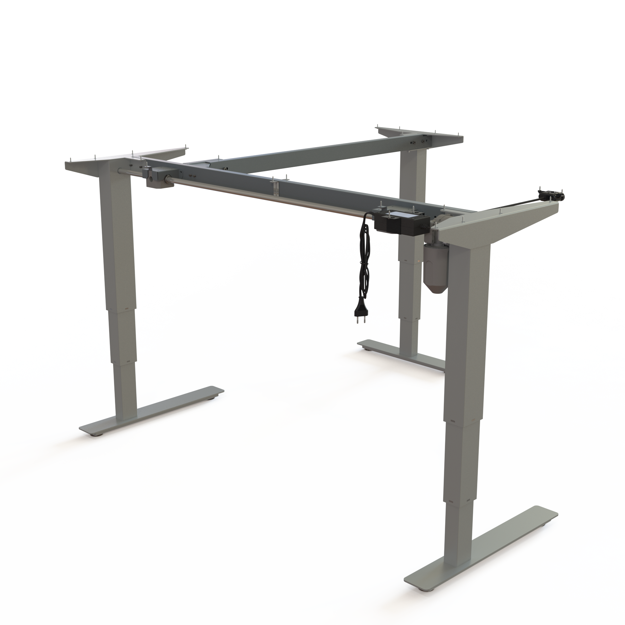 Electric Desk FrameElectric Desk Frame | WidthWidth 142-142 cmcm | Silver