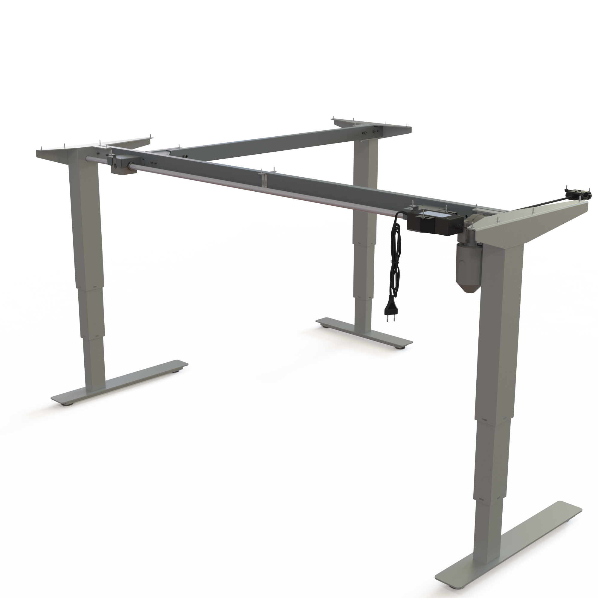 Electric Desk FrameElectric Desk Frame | WidthWidth 172-142 cmcm | Silver