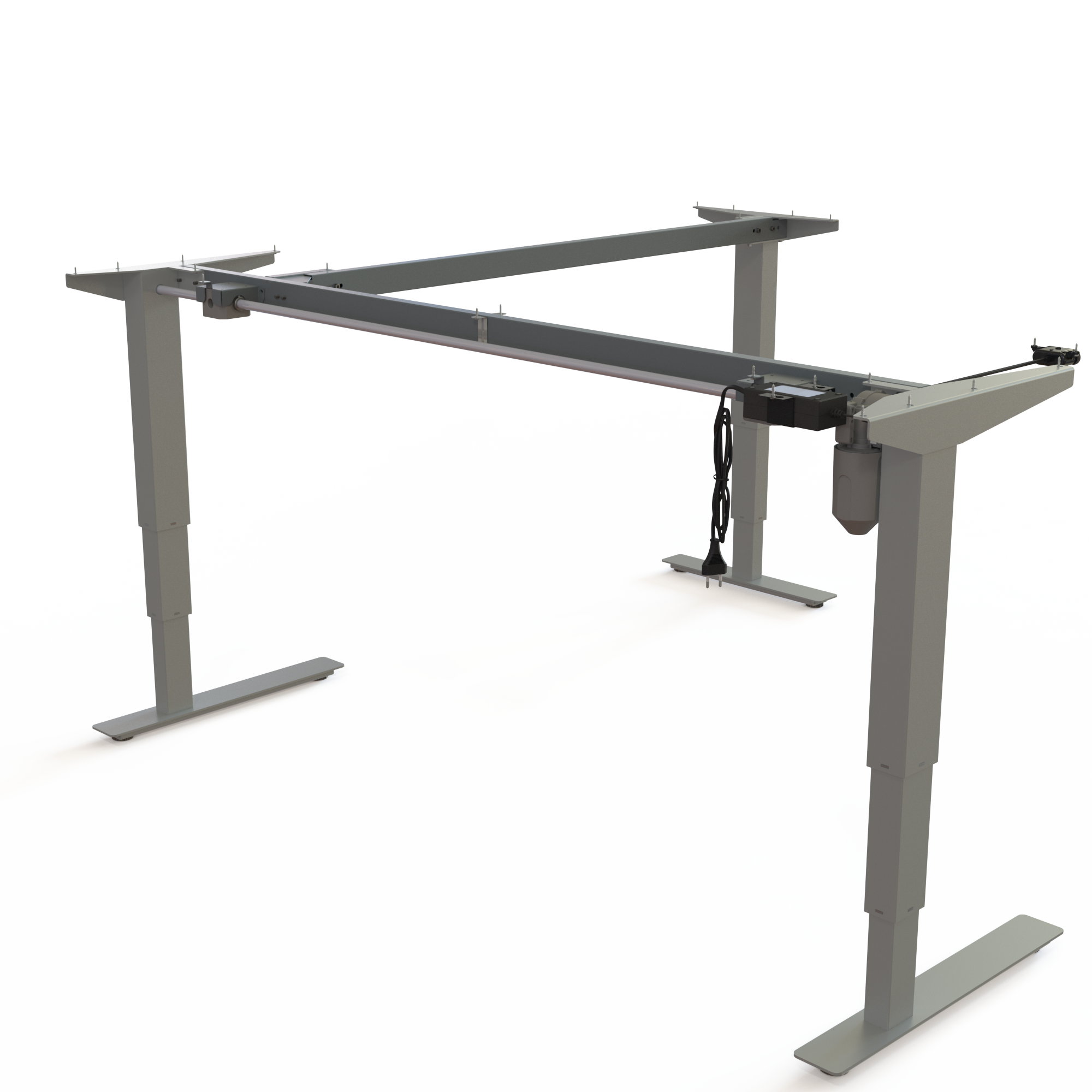 Electric Desk FrameElectric Desk Frame | WidthWidth 172-172 cmcm | Silver