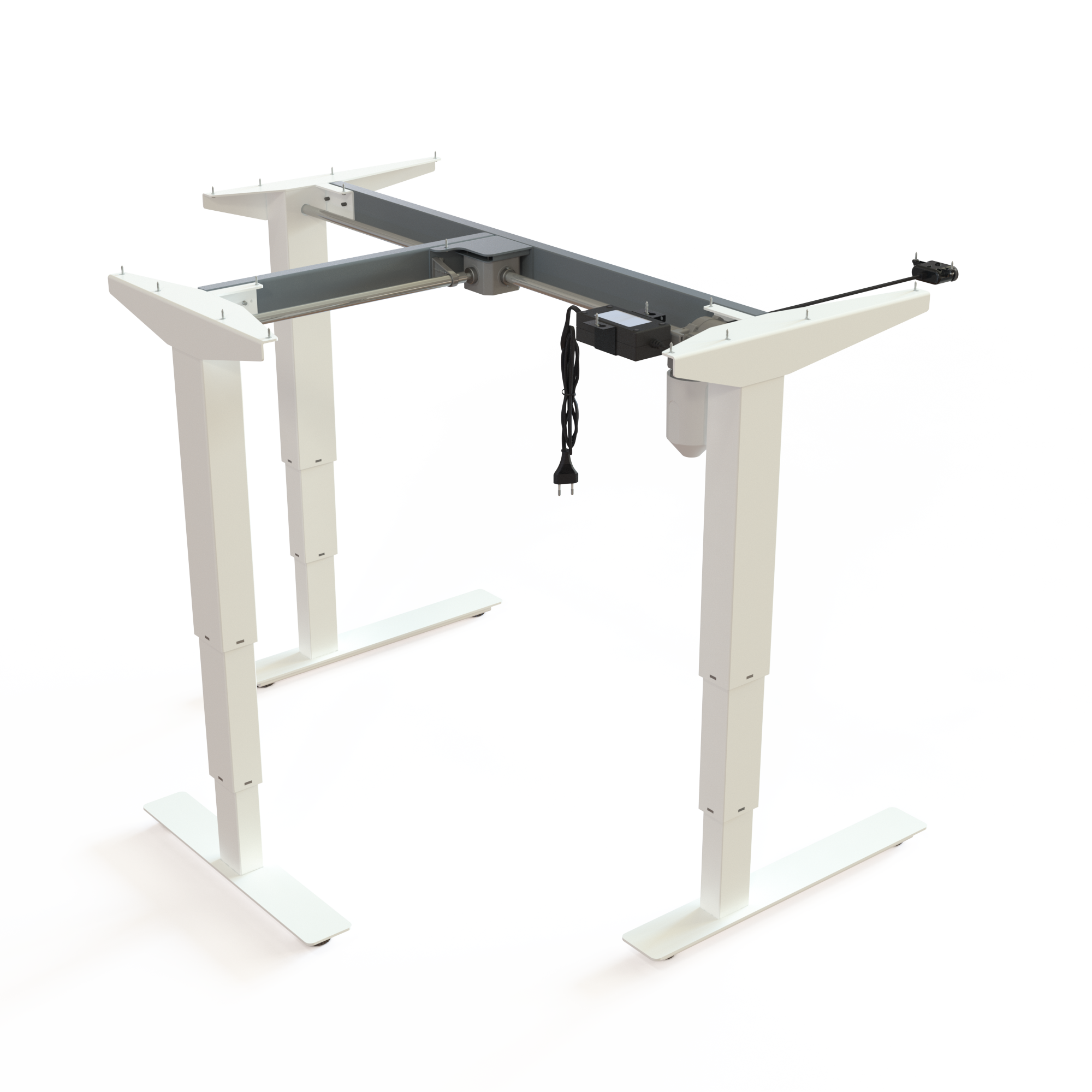 Electric Desk FrameElectric Desk Frame | WidthWidth 112-091 cmcm | White
