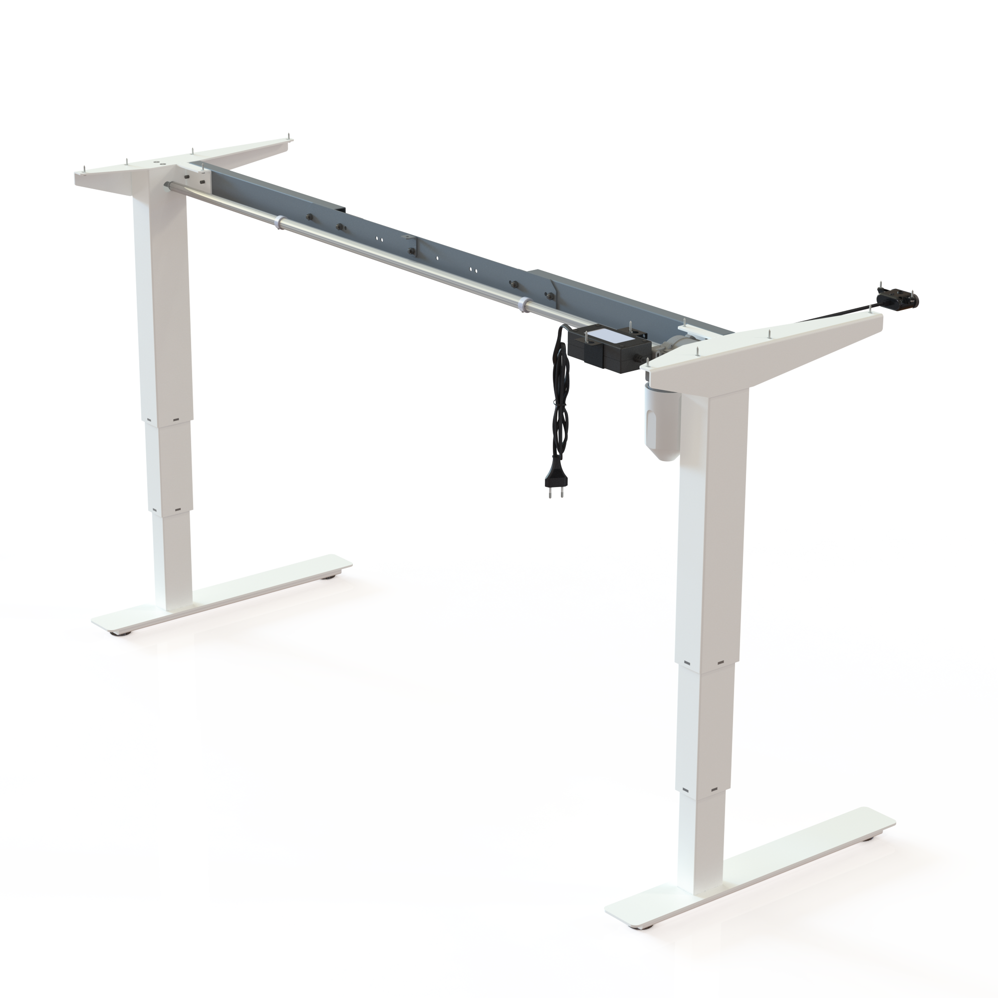 Electric Desk FrameElectric Desk Frame | WidthWidth 112-152 cmcm | White