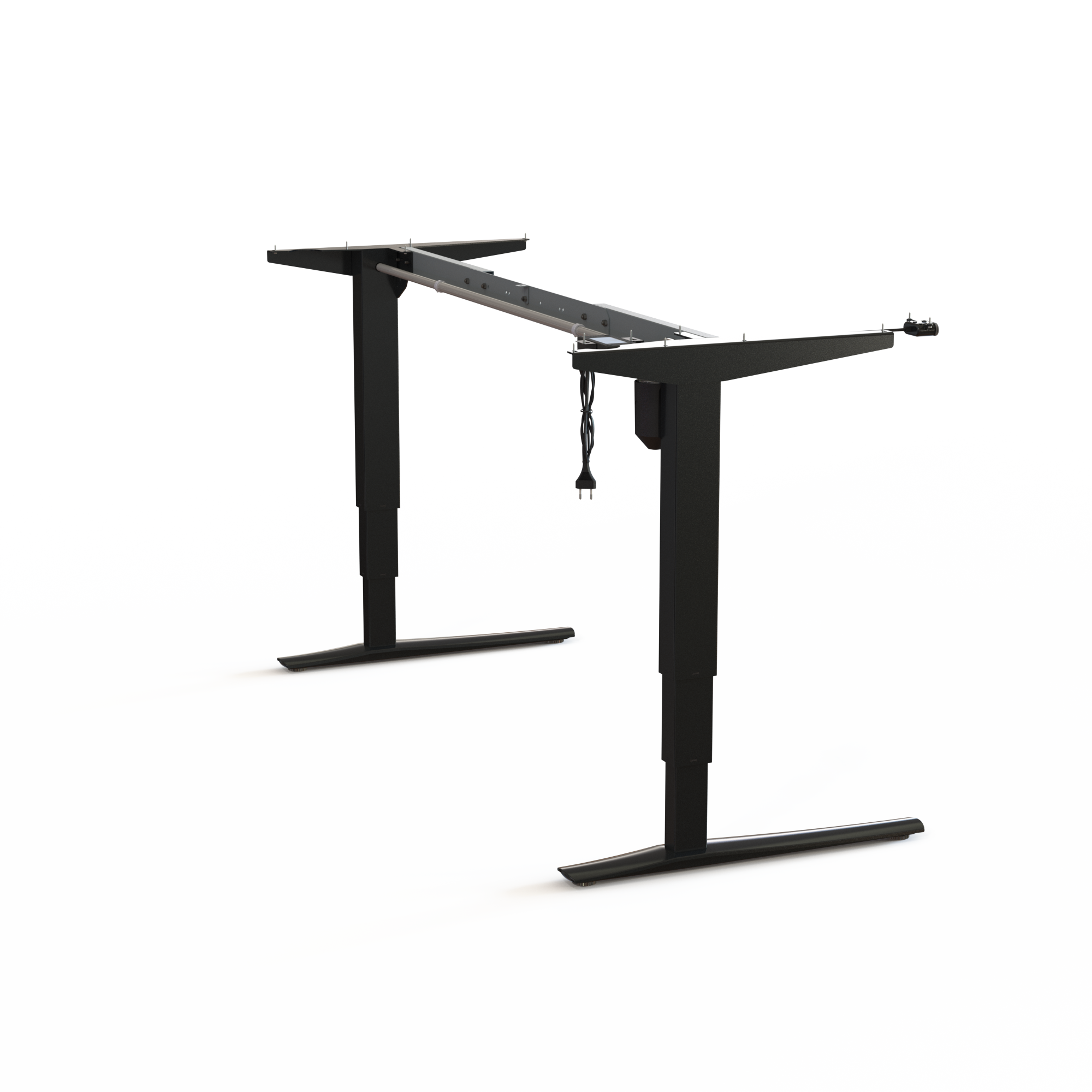 Electric Desk FrameElectric Desk Frame | WidthWidth 132-172 cmcm | Black 