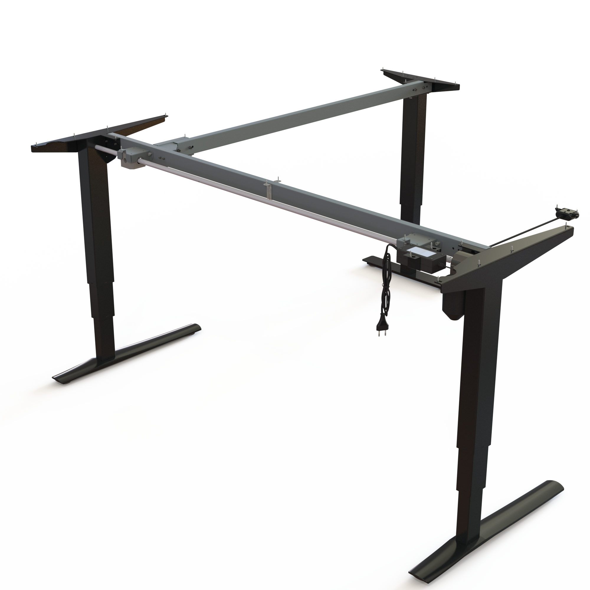 Electric Desk FrameElectric Desk Frame | WidthWidth 172-171 cmcm | Black 