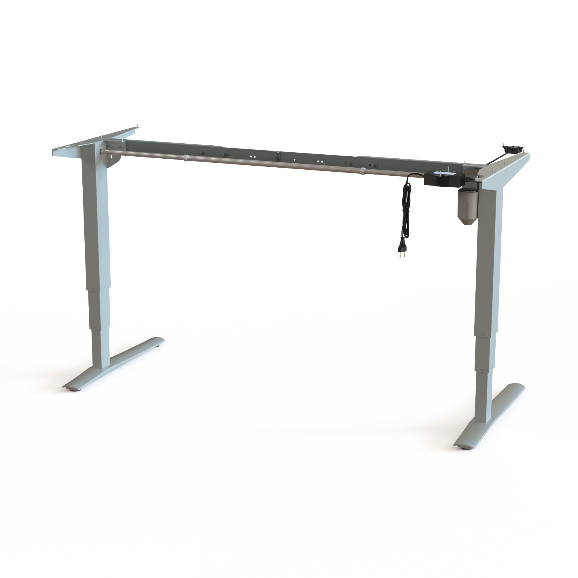 Electric Desk FrameElectric Desk Frame | WidthWidth 132-172 cmcm | Silver
