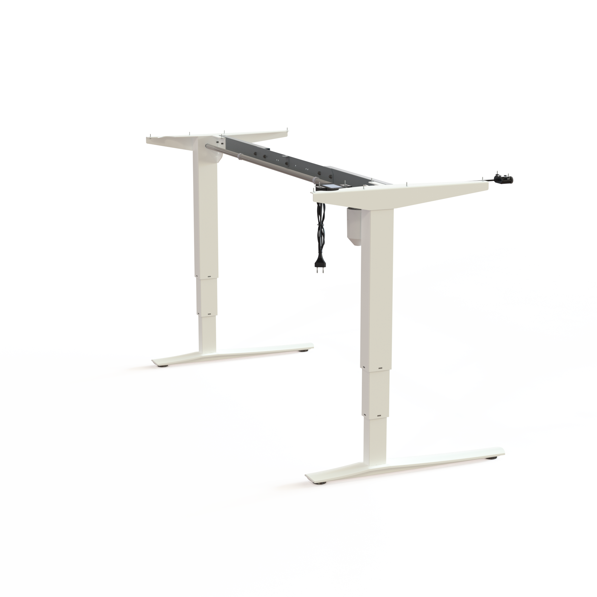 Electric Desk FrameElectric Desk Frame | WidthWidth 132-172 cmcm | White