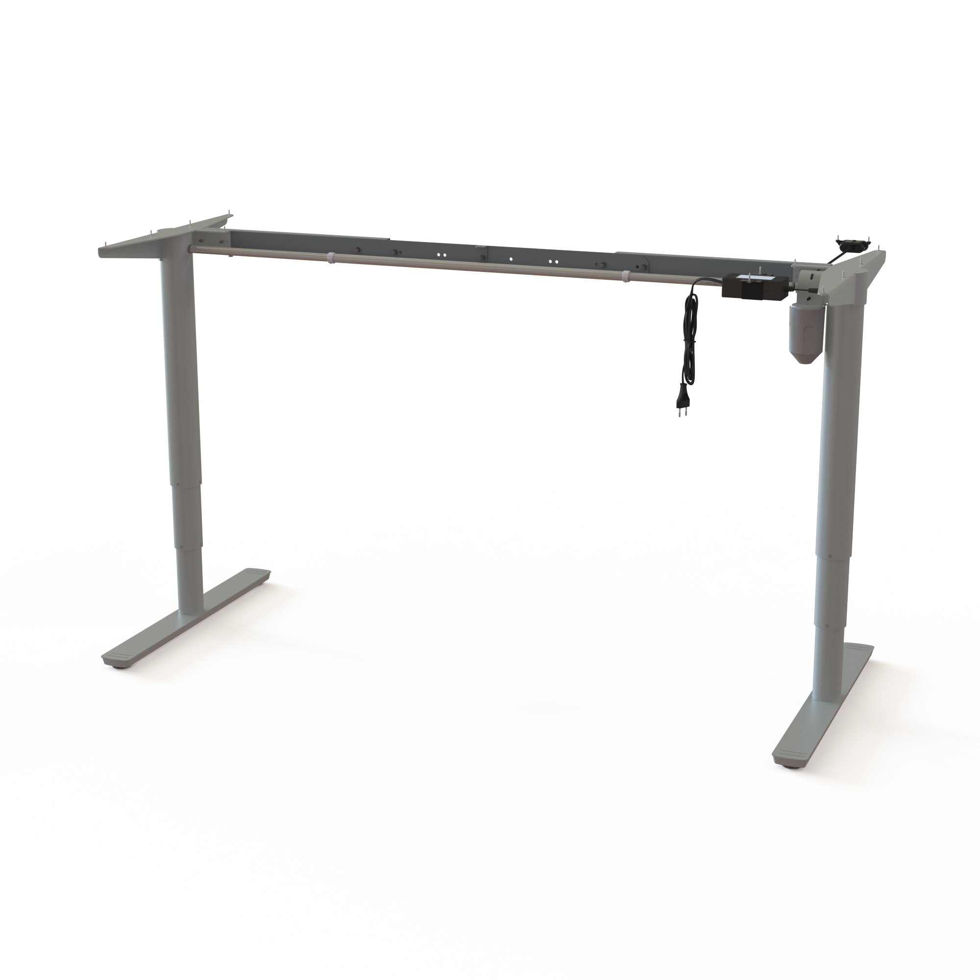 Electric Desk FrameElectric Desk Frame | WidthWidth 116-172 cmcm | Silver