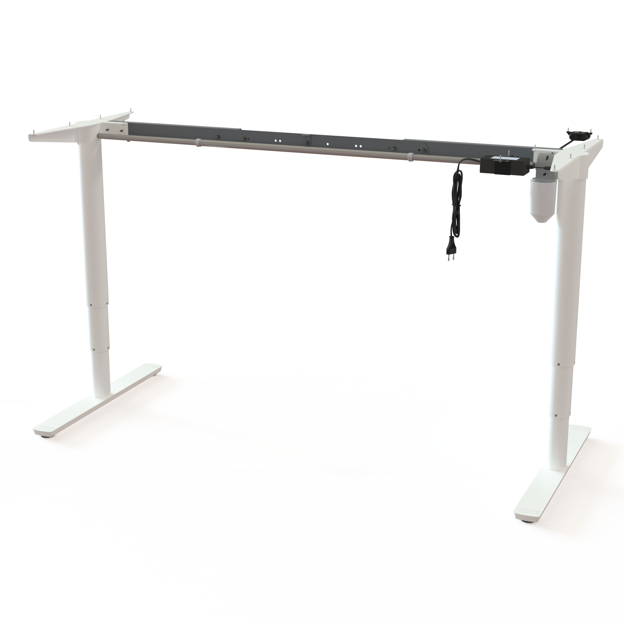 Electric Desk FrameElectric Desk Frame | WidthWidth 116-152 cmcm | White