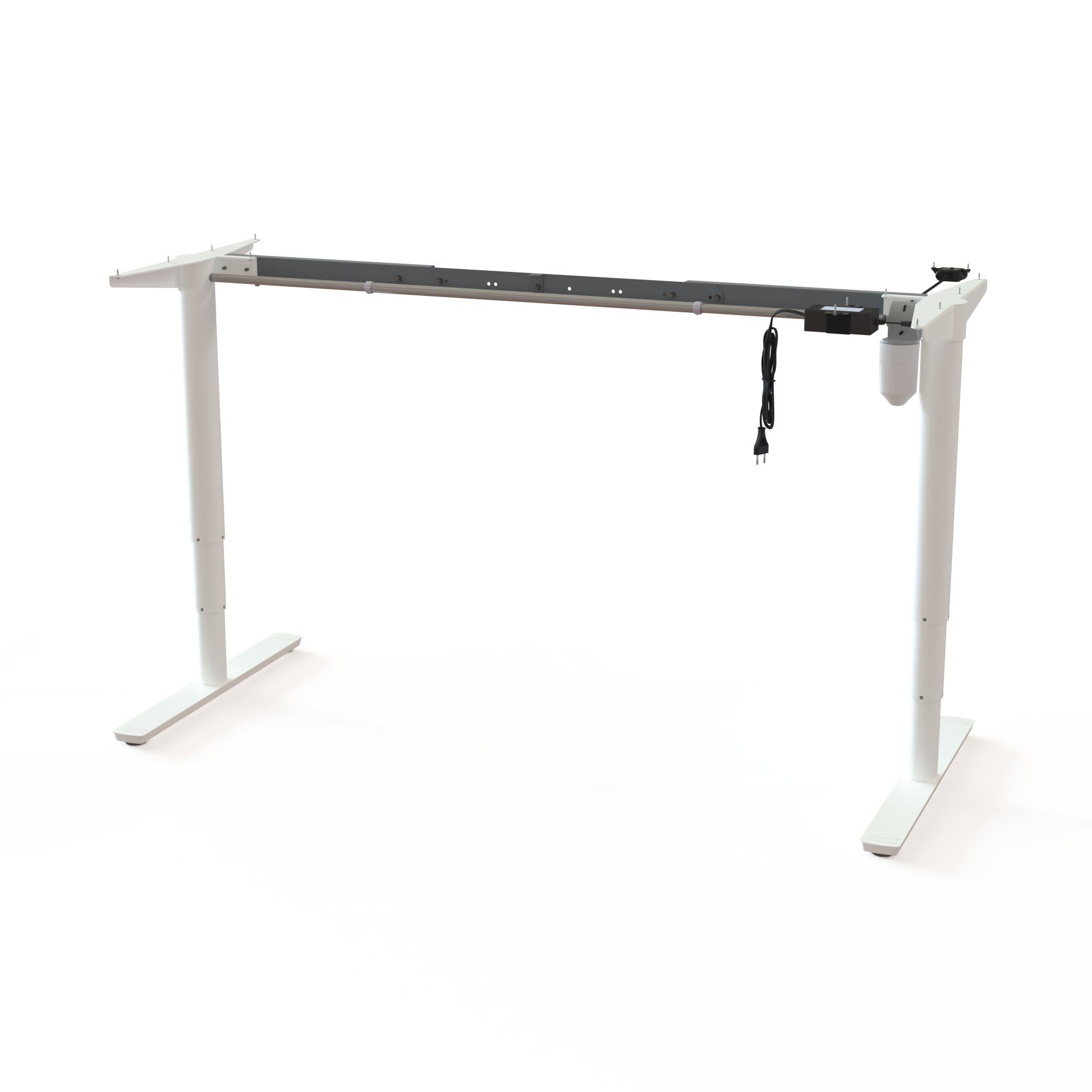 Electric Desk FrameElectric Desk Frame | WidthWidth 116-172 cmcm | White