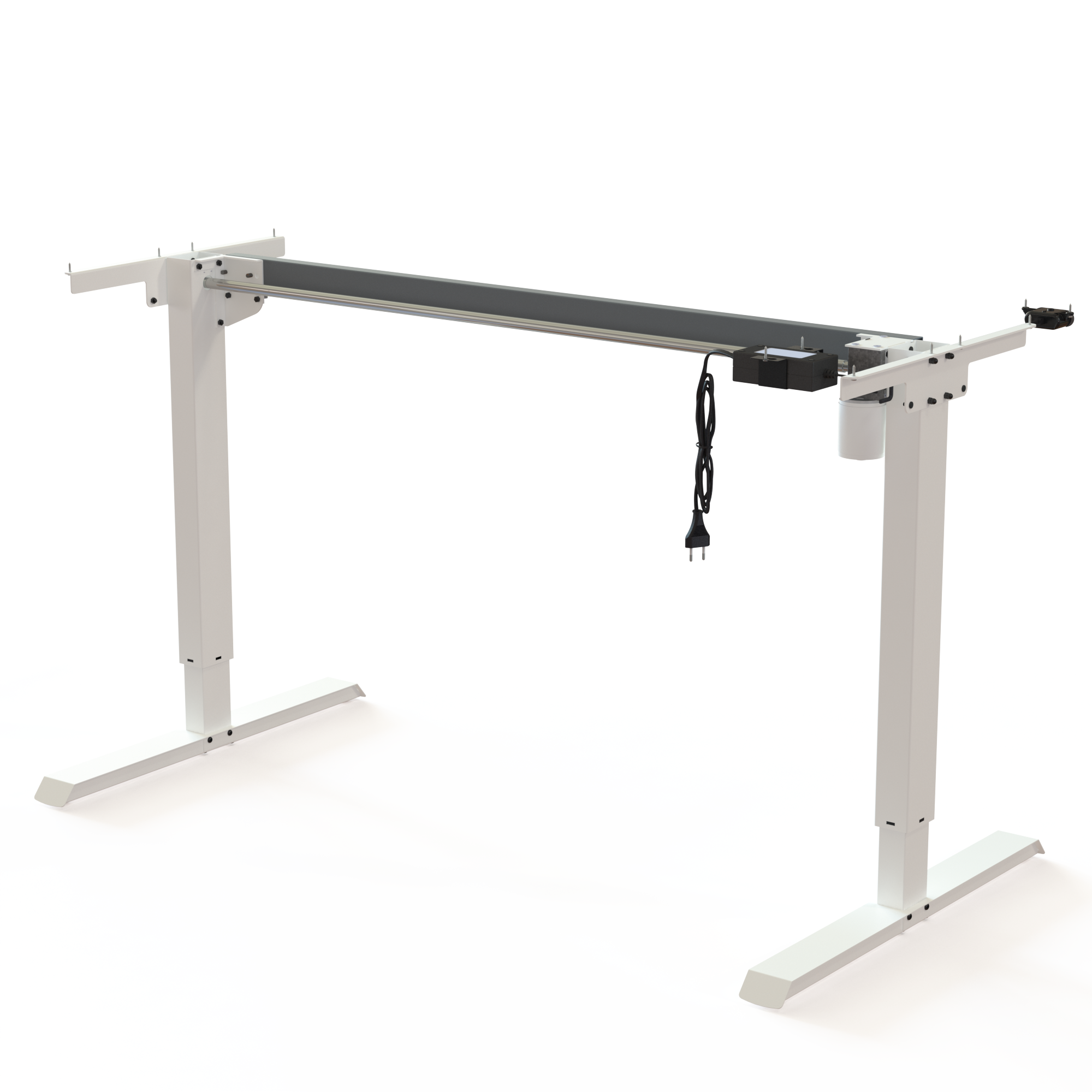 Electric Desk FrameElectric Desk Frame | WidthWidth 129 cmcm | White