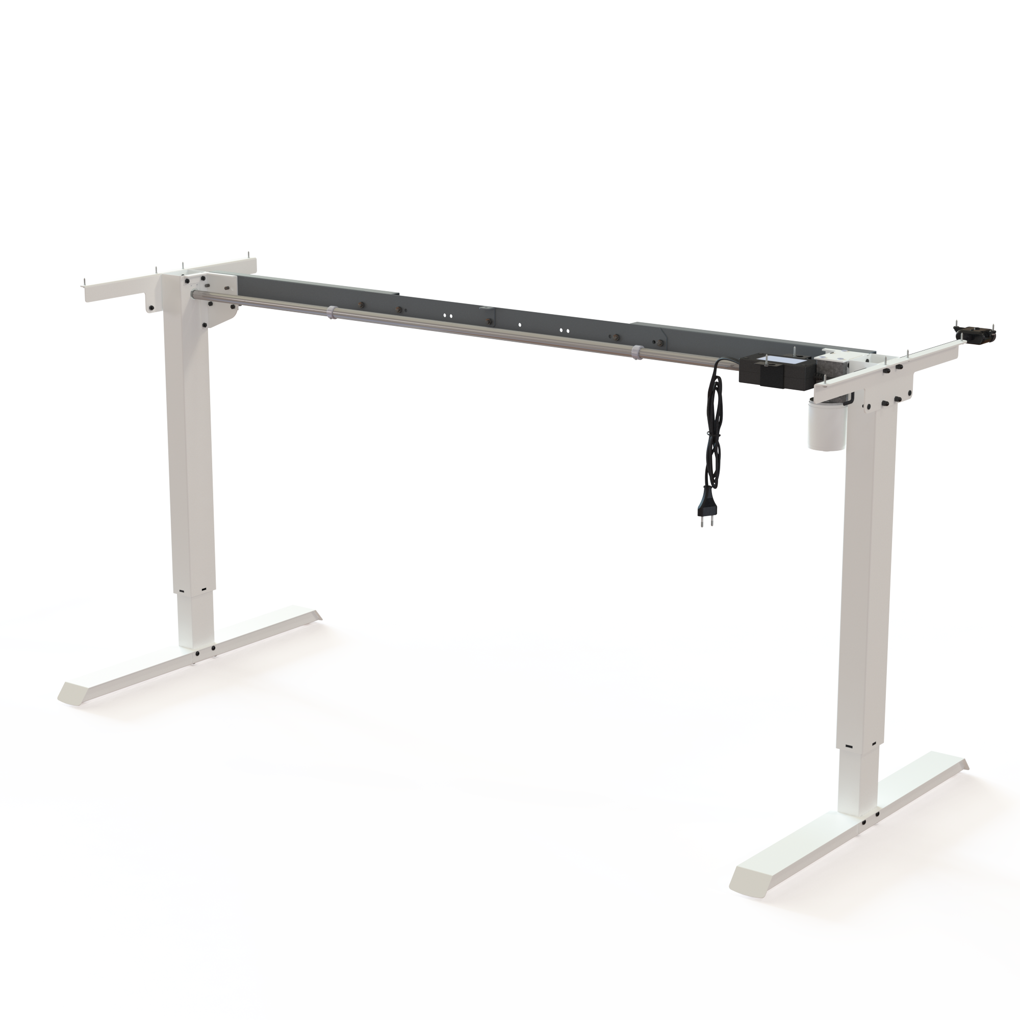 Electric Desk FrameElectric Desk Frame | WidthWidth 132-172 cmcm | White